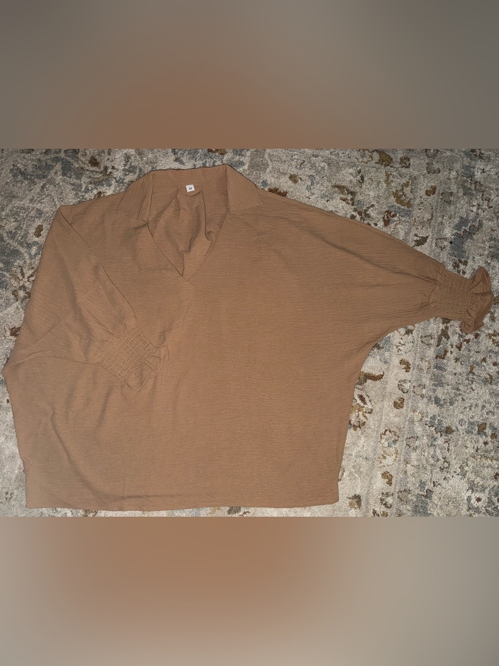 Casual Brown NWT Dolman Sleeve Blouse